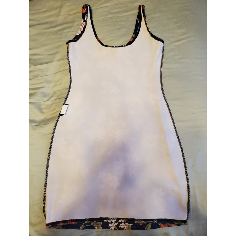 Blackmilk Clothing Gorgeous Garden Navy Dress - Picture 4 of 5
